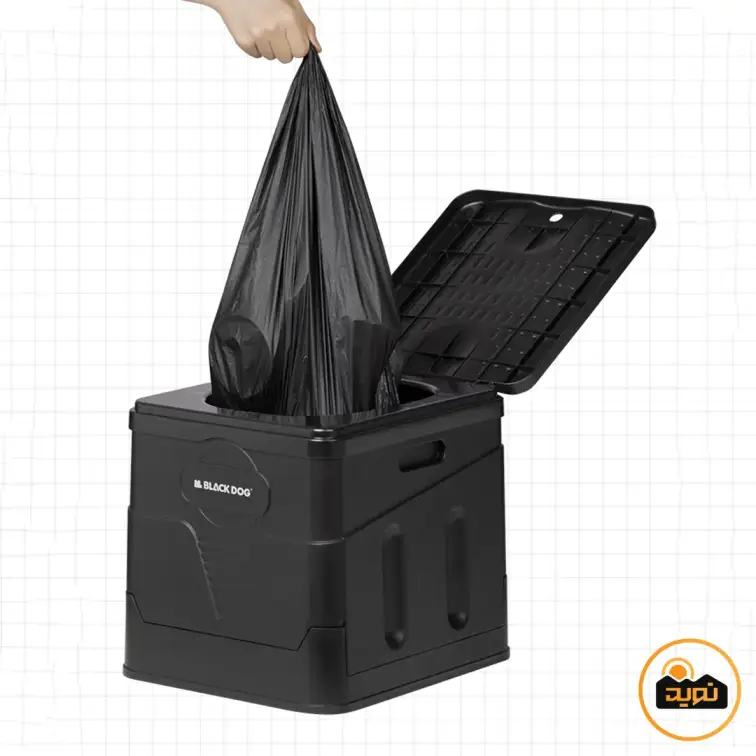 توالت کمپینگ قابل حمل بلک داگ مدل BD-SN23003