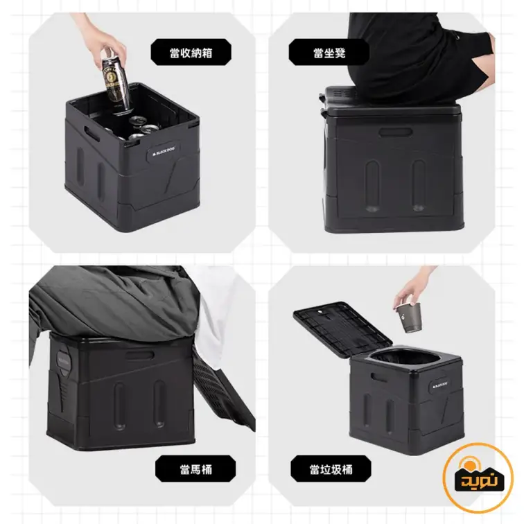 توالت کمپینگ قابل حمل بلک داگ مدل BD-SN23003