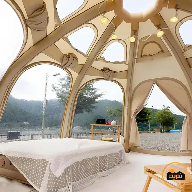 چادر بادی گنبدی 2-4 نفره Coody مدل dome