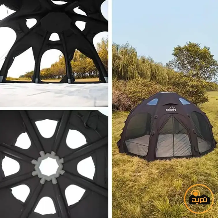 چادر بادی گنبدی 2-4 نفره Coody مدل dome