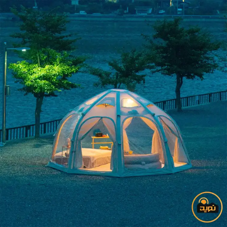 چادر بادی گنبدی 2-4 نفره Coody مدل dome