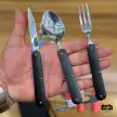 ست قاشق، چنگال و کارد تاشو