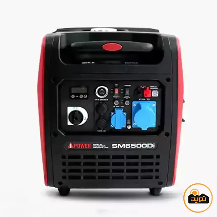 موتور برق سایلنت بنزینی 6500 وات آی پاور مدل SM6500Di