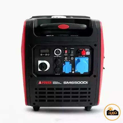 موتور برق سایلنت بنزینی 6500 وات آی پاور مدل SM6500Di
