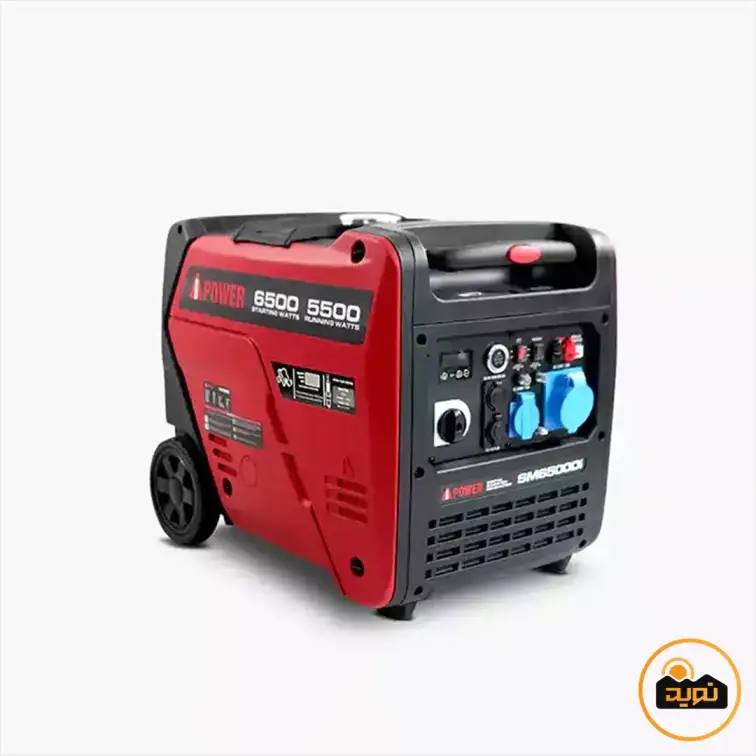موتور برق سایلنت بنزینی 6500 وات آی پاور مدل SM6500Di