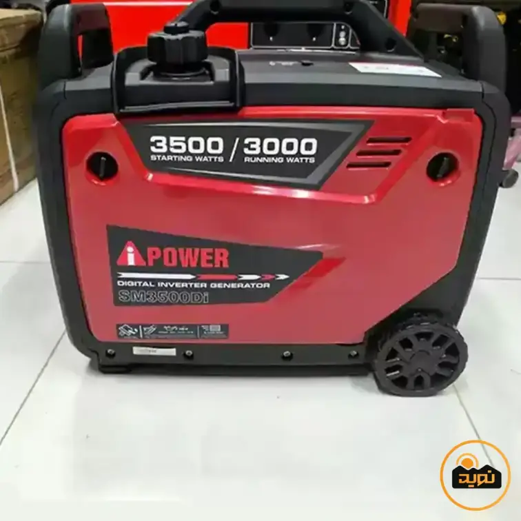 موتور برق سایلنت بنزینی 3500 وات آی پاور مدل SM3500Di