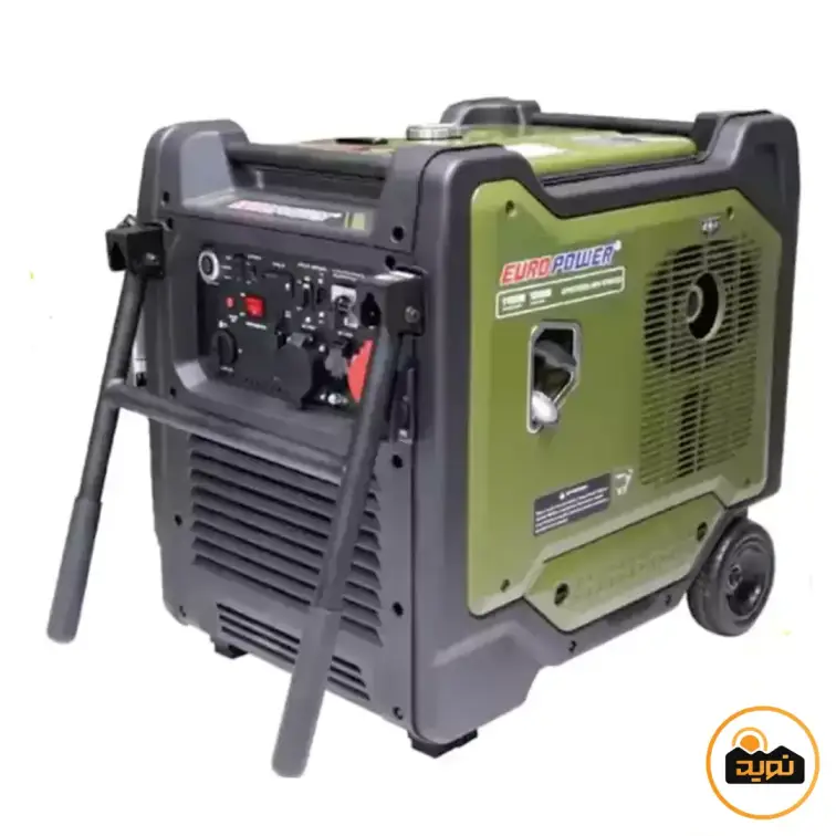 موتور برق 11 کیلو وات سه گانه سوز سایلنت یورو پاور مدل EP10700S-INV-EW-LPG{EO}