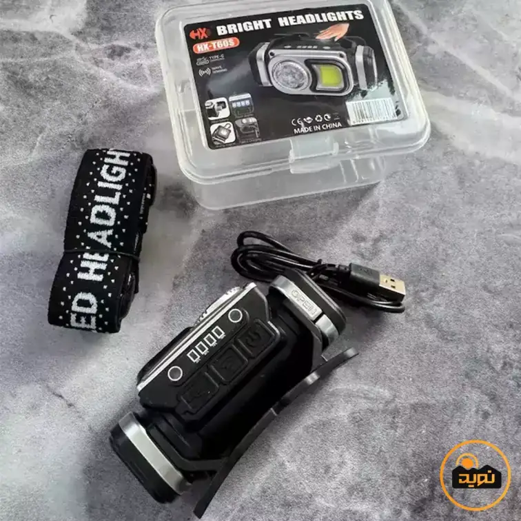 چراغ پیشانی سنسور دار HX مدل HX-T60S