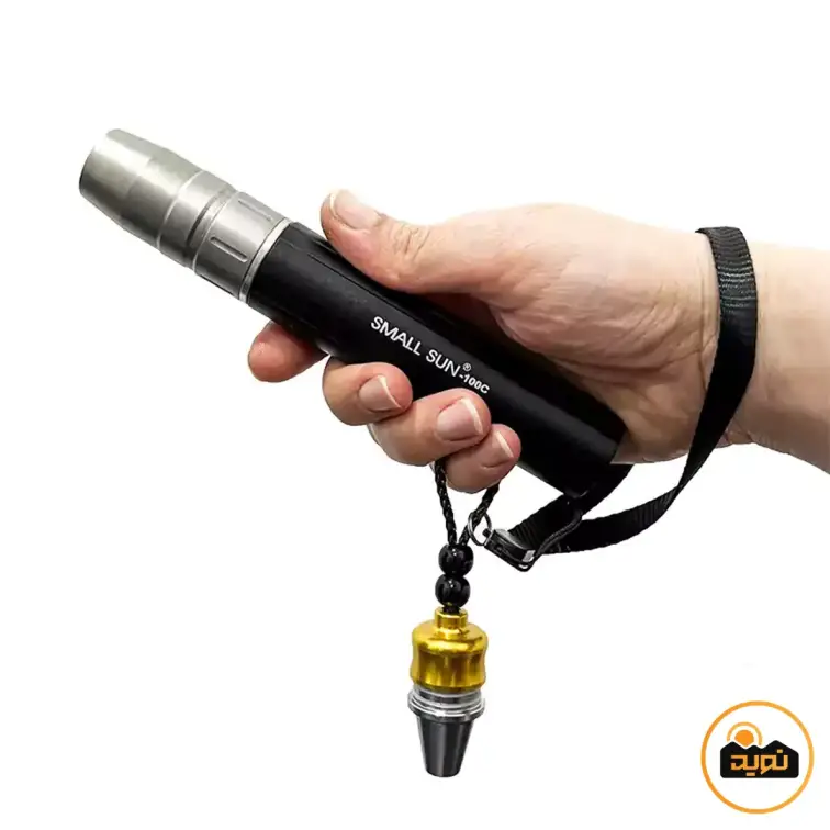 چراغ قوه یووی UV اسمال سان مدل ZY-100C