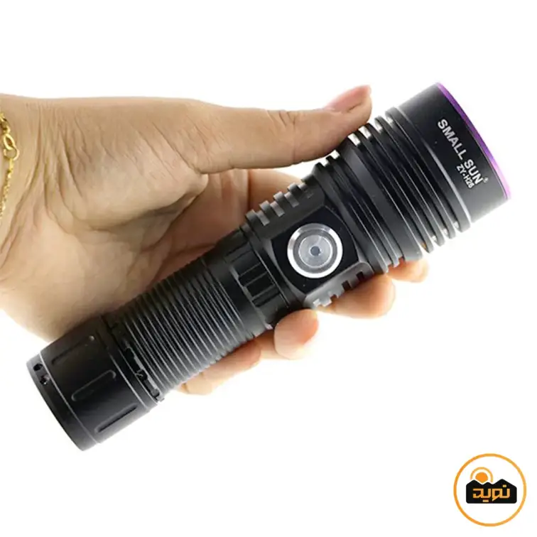 چراغ قوه یووی UV اسمال سان مدل ZY-H26