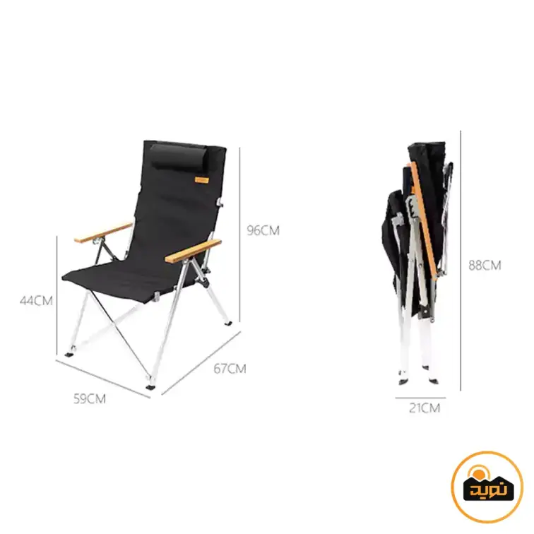صندلی تاشو کمپینگ ماونتین هایکر مدل SZK1050