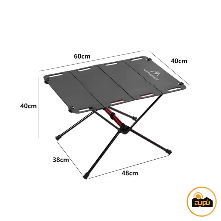 میز شیشه ای تاشو کمپینگ ماونتین هایکر مدل SZK728