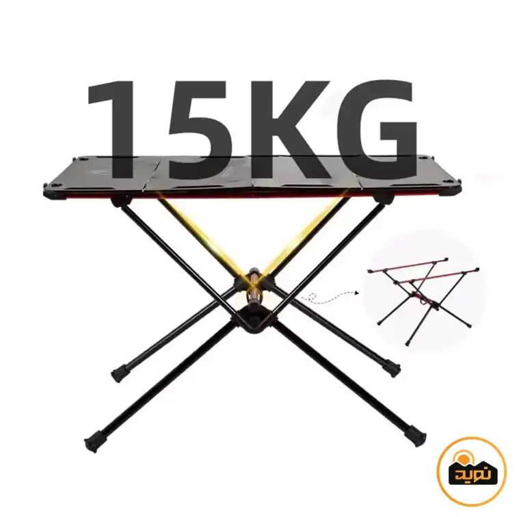 میز شیشه ای تاشو کمپینگ ماونتین هایکر مدل SZK728