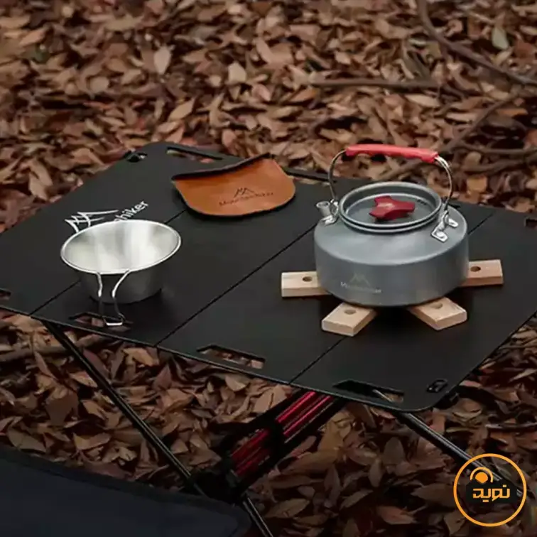 میز شیشه ای تاشو کمپینگ ماونتین هایکر مدل SZK728