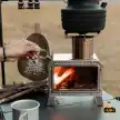 بخاری هیزمی کمپینگ ماونتین هایکر مدل SZK803