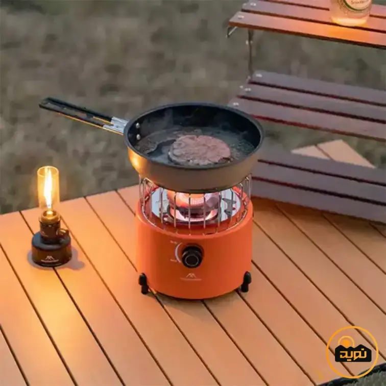 بخاری و اجاق کمپینگ 2 در 1 ماونتین هایکر مدل SZK1107