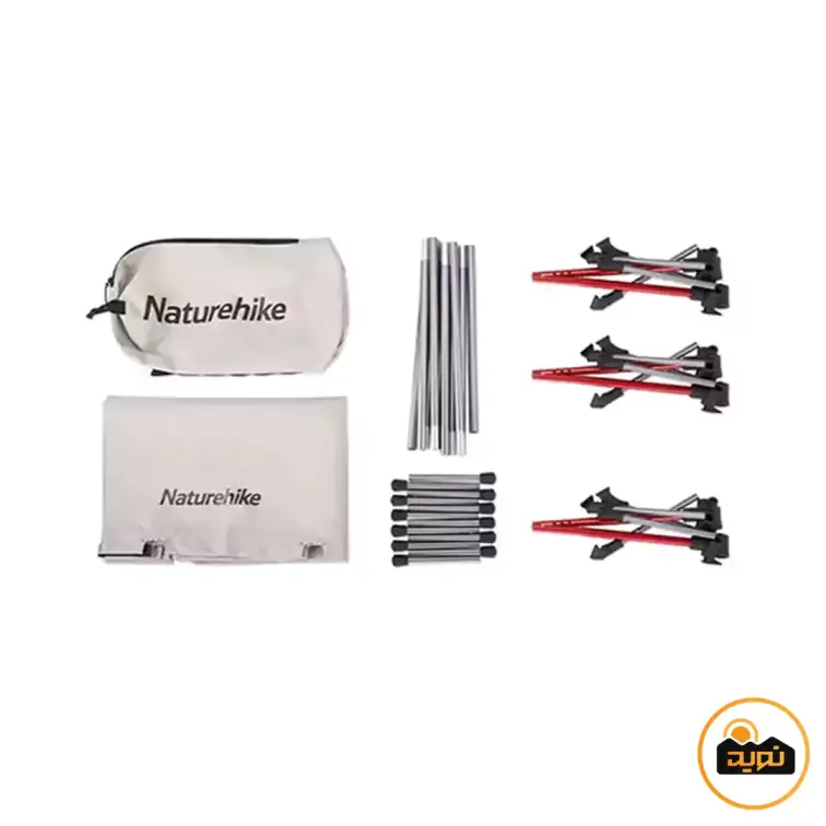 تخت تاشو کمپینگ نیچرهایک مدل NH22JU014