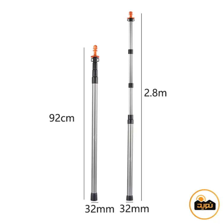 میله تلسکوپی چادر و سایبان ماونتین هایکر مدل SZK657