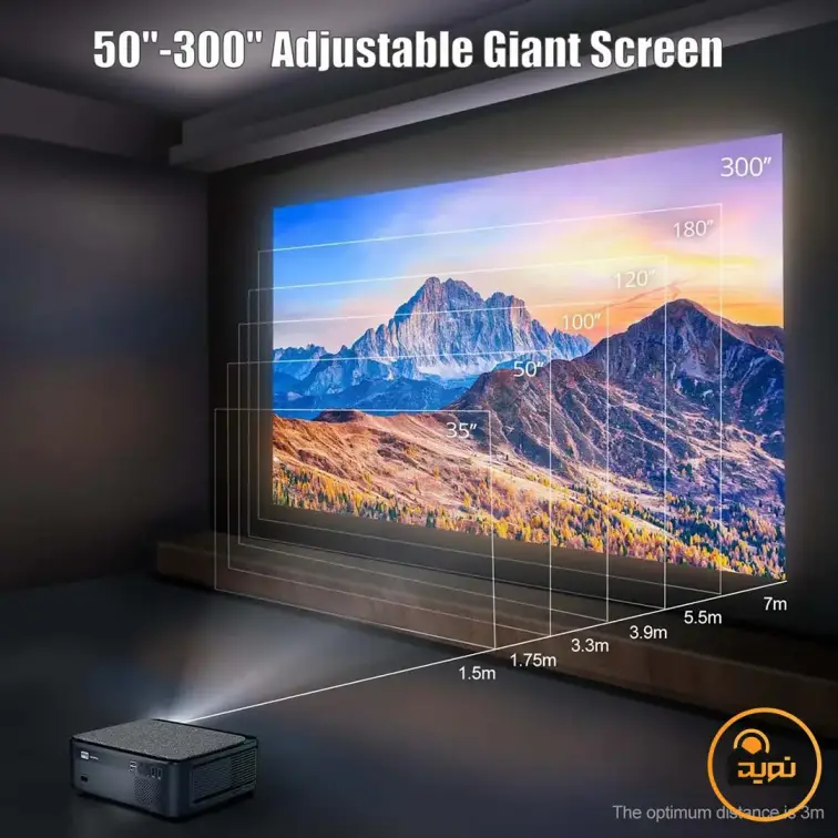 پروژکتور هوشمند کیفیت UHD ویمیوس مدل K1