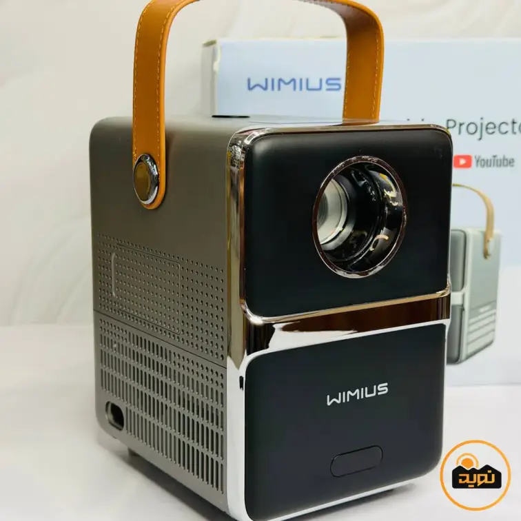 مینی ویدئو پروژکتور با کیفیت 1080P ویمیوس مدل P61 PRO