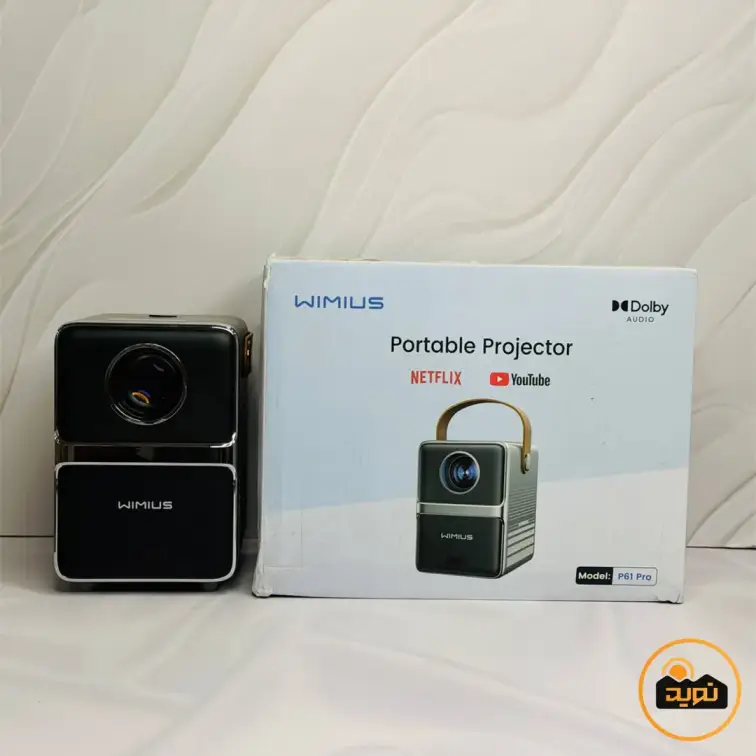 مینی ویدئو پروژکتور با کیفیت 1080P ویمیوس مدل P61 PRO