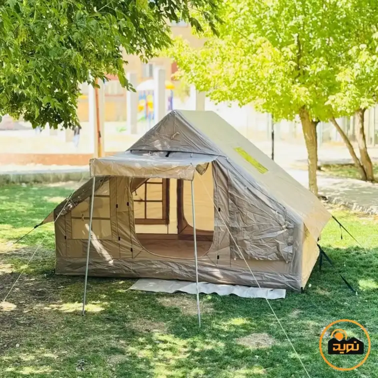 چادر بادی کلبه ای کمپ فیت