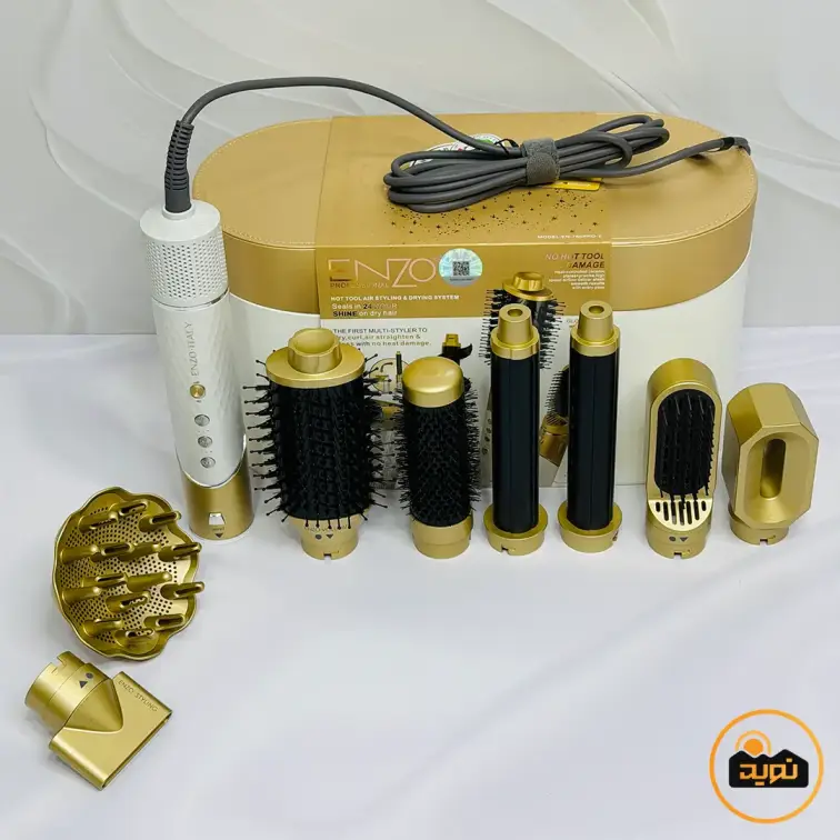 سشوار و استایلر چندکاره انزو مدل EN-755PRO