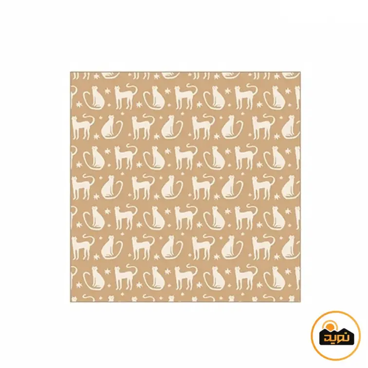 زیرانداز پیک نیک نیچرهایک مدل CNK2350WS010 طرح Cat Shadow