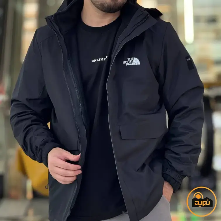 کاپشن گورتکس دوپوش نورث فیس کد 68