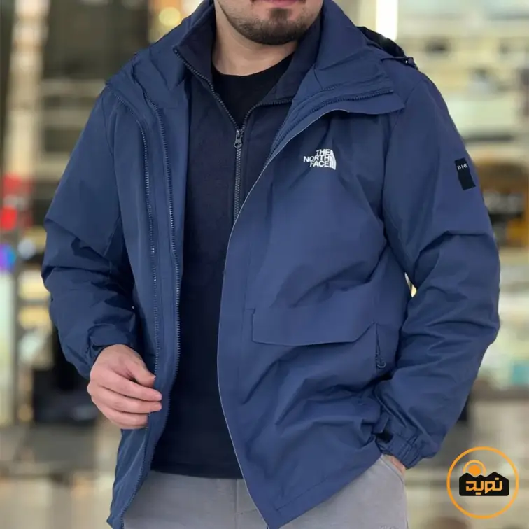 کاپشن گورتکس دوپوش نورث فیس کد 68