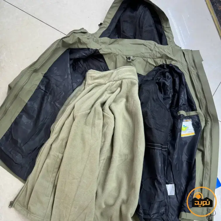 کاپشن گورتکس دوپوش نورث فیس کد 68