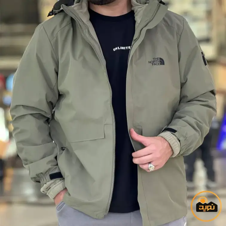 کاپشن گورتکس دوپوش نورث فیس کد 68