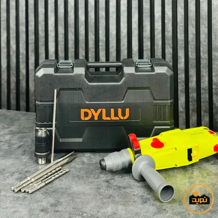 دریل بتن کن 800 وات با سه نظام دایلو مدل DTRH1D26-2