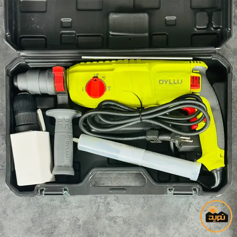 دریل بتن کن 800 وات با سه نظام دایلو مدل DTRH1D26-2