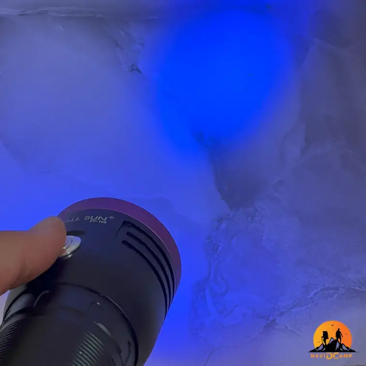 چراغ قوه UV اسمال سان مدل ZY-H4