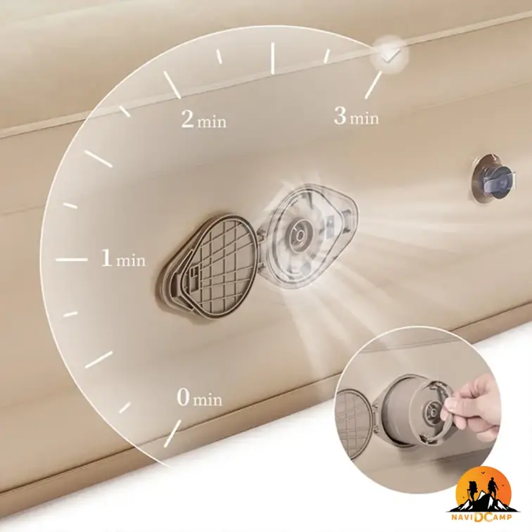 تشک بادی دونفره نیچرهایک NH22FCD04