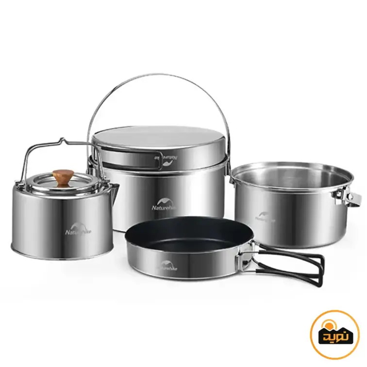 ست ظروف استیل نیچرهایک مدل NH22CJ005