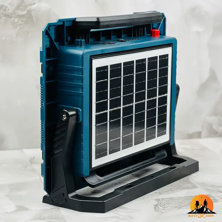 چراغ پروژکتور شارژی خورشیدی 800 وات مدل W8121-3