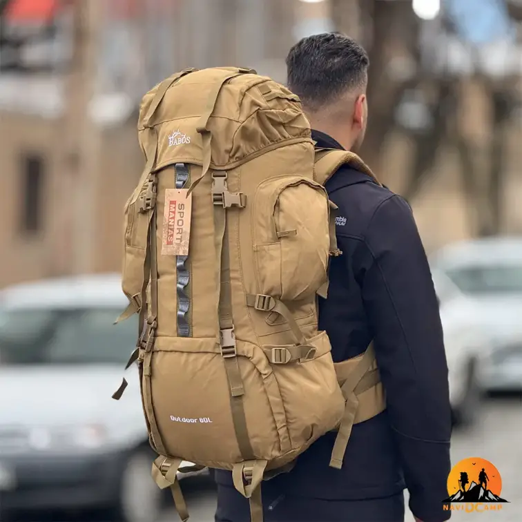 کوله پشتی تاکتیکال 80 لیتری بابوس