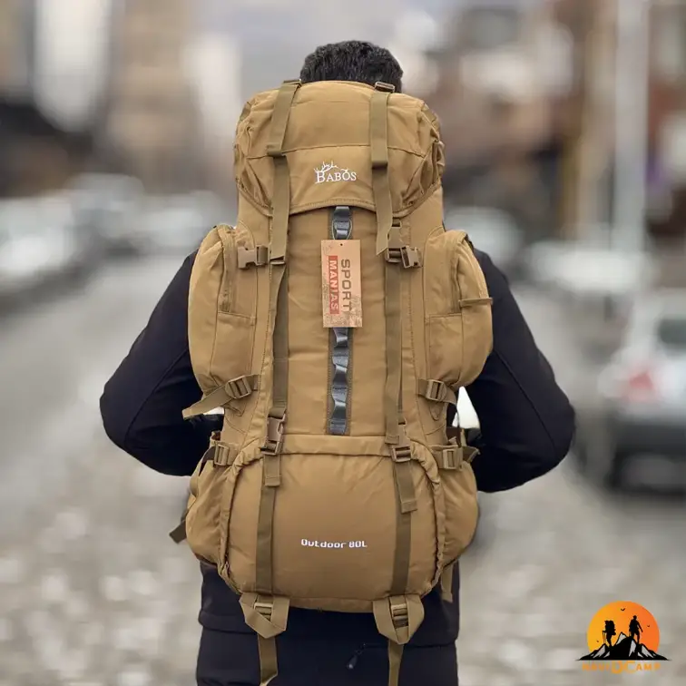 کوله پشتی تاکتیکال 80 لیتری بابوس