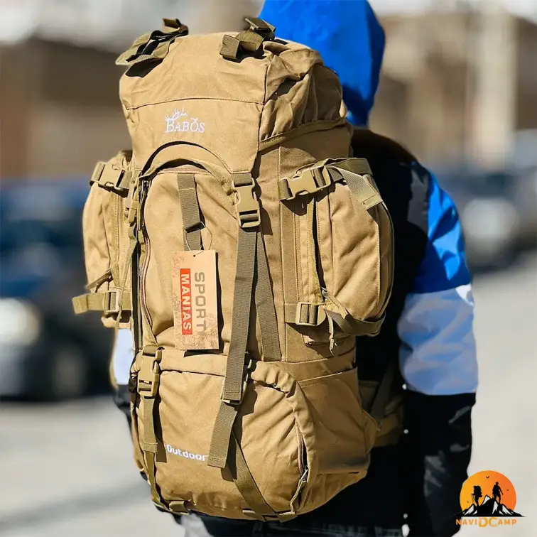 کوله پشتی تاکتیکال 60 لیتری بابوس