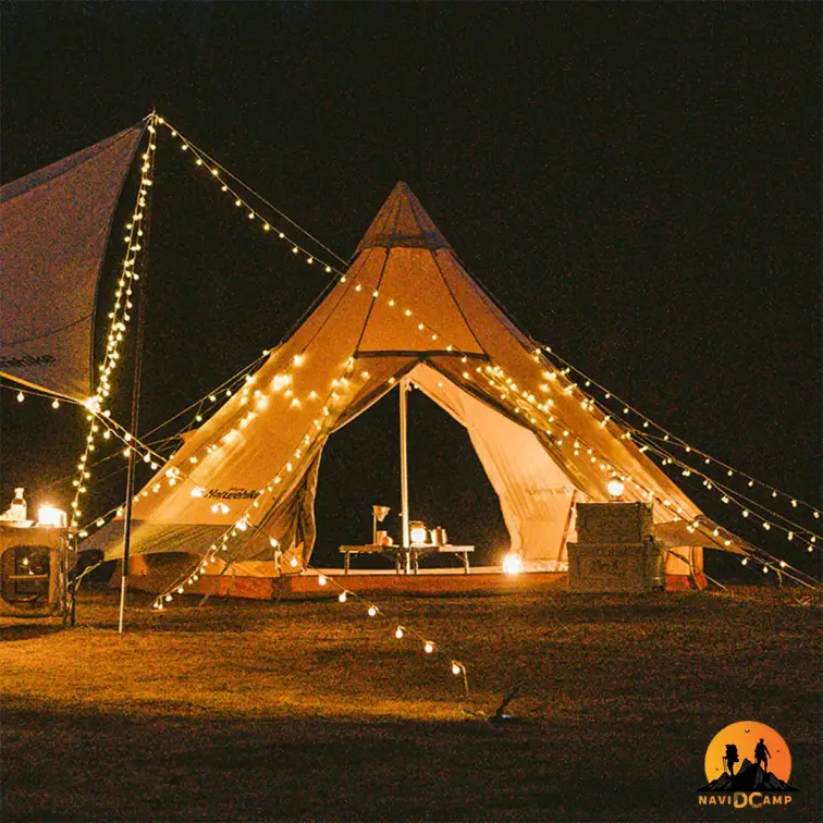 چراغ ریسه ای 20 متری سولار نیچرهایک CNH22DQ027