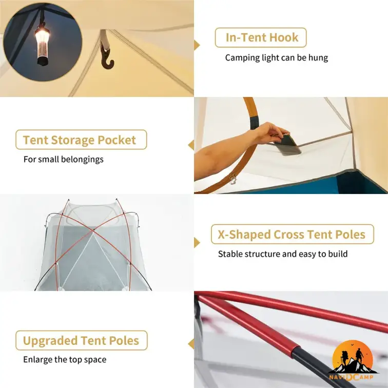 چادر سه نفره نیچرهایک مدل CNK2300ZP024