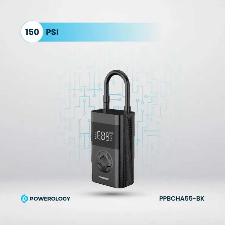 پمپ باد و پاوربانک پاورولوژی مدل PPBCHA55-BK
