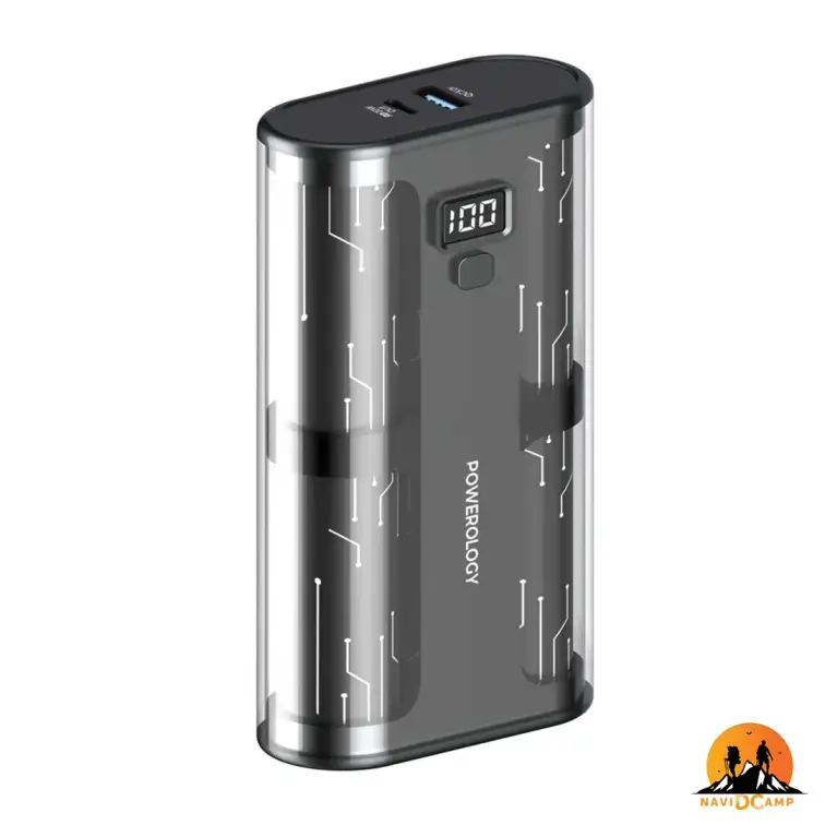 پاور بانک کریستالی پاورولوژی 20000 آمپر مدل PPBCHA25