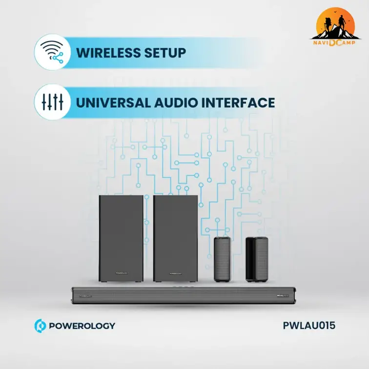 سینما خانگی بی سیم پاورولوژی مدل PWLAU015