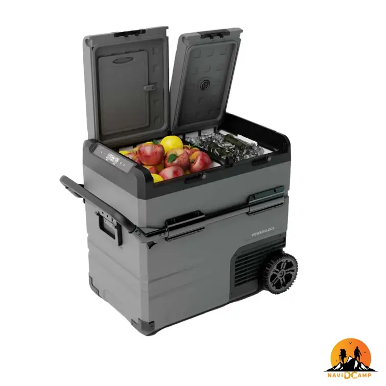 یخچال و فریزر قابل حمل پاورولوژی Powerology مدل PPOF55LBR