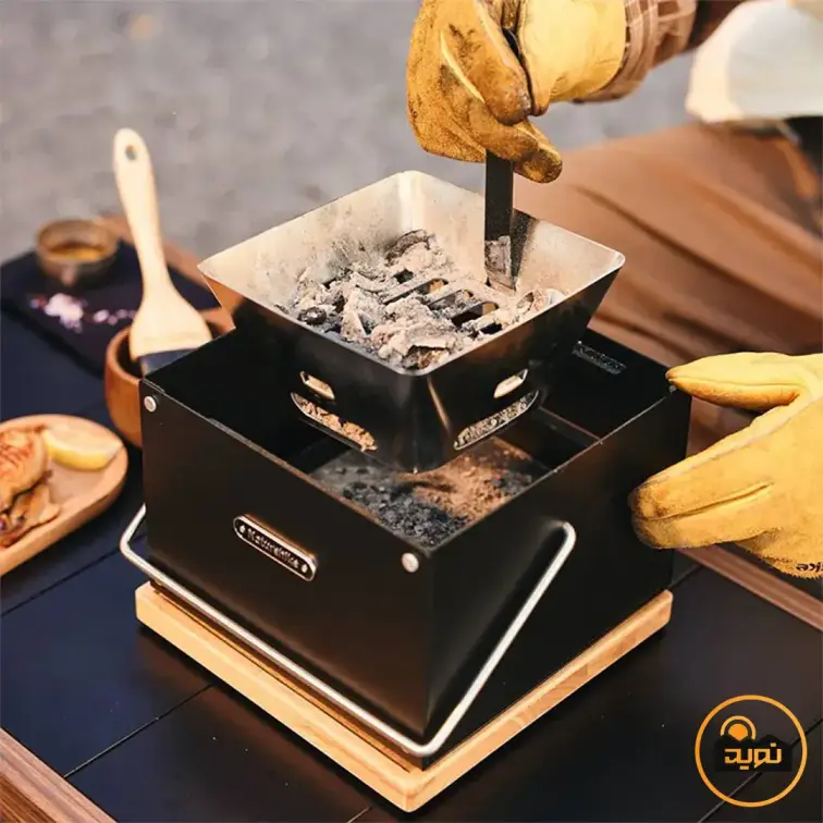 بخاری زغالی کمپینگ نیچرهایک مدل CNK2300CF010