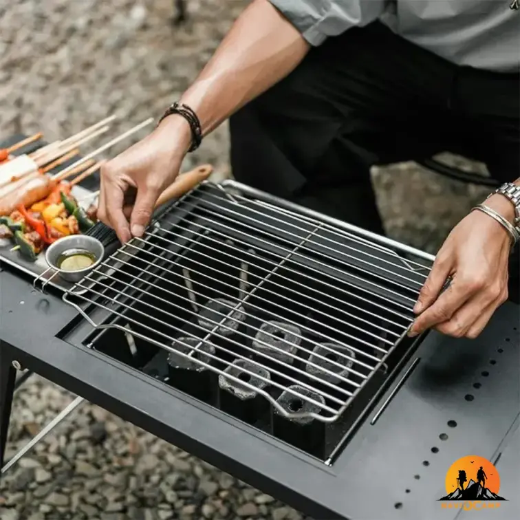 اجاق هیزمی میز دار نیچرهایک مدل CNK2350CF018