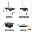 اجاق هیزمی میز دار نیچرهایک مدل CNK2350CF018